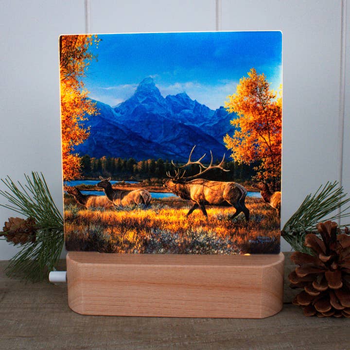 Teton Range LED Nightlight for wholesale by Glow Decor
