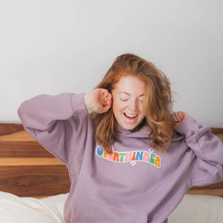 Overthinker Hoodie- All the Feels Collection for wholesale by The Locals