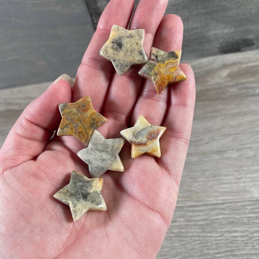 Keystone Crystals - Vendita all'ingrosso Pietra/cristallo spirituale - Forme di stelle in pietra preziosa da 1 pollice – Cristalli sfusi per regali24