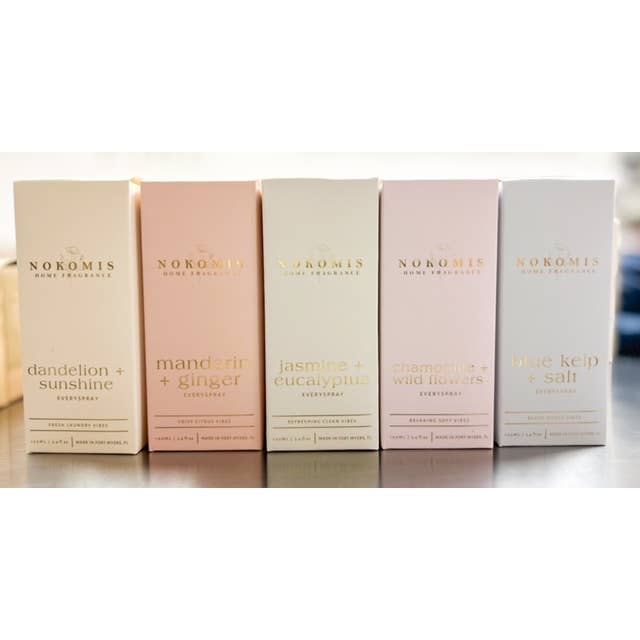 Nokomis Home Fragrance - Wholesale Room & Linen Spray - Natural Room Sprays8