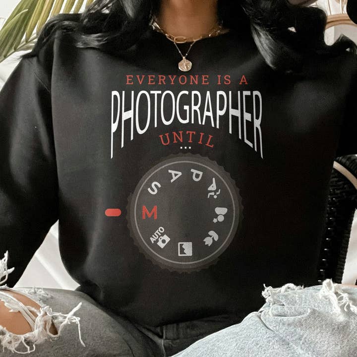 Funny Photography: 'Everyone Is A Photographer' Manual Photo for wholesale by PositiveParty