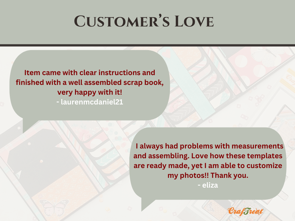 CrafTreat - Wholesale Scrapbook - Craftreat Scrapbook Blank Quick Folio - Hexagon Fold out7