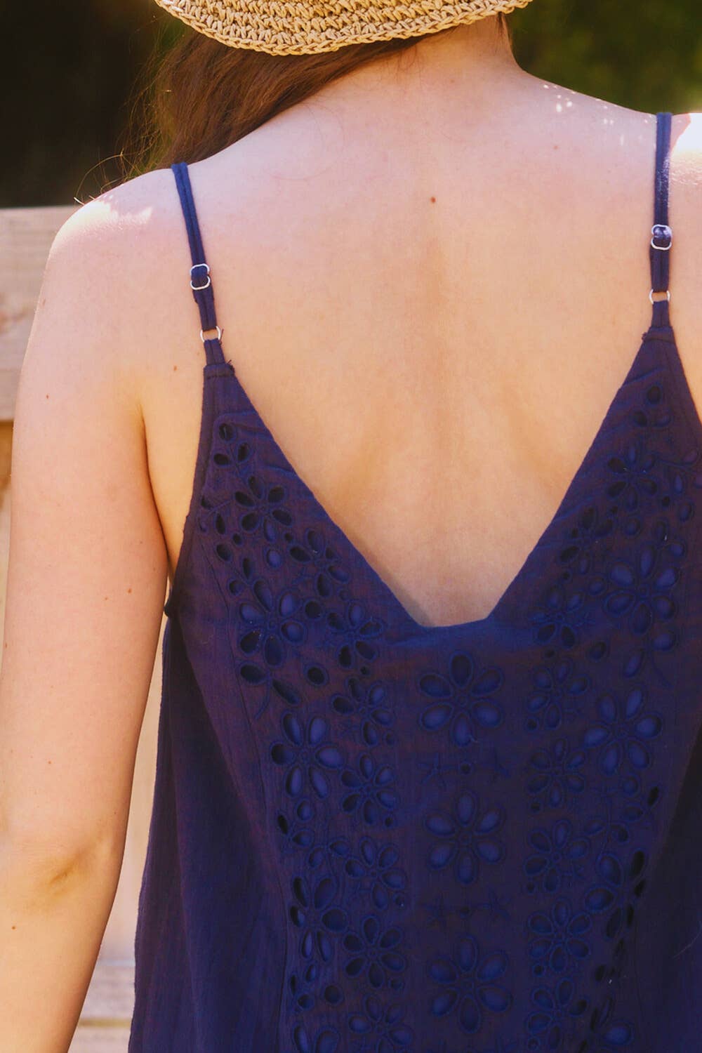 Lavande ID4290 Robe nuisette à taille basse en dentelle contrastante en vente sur Faire12