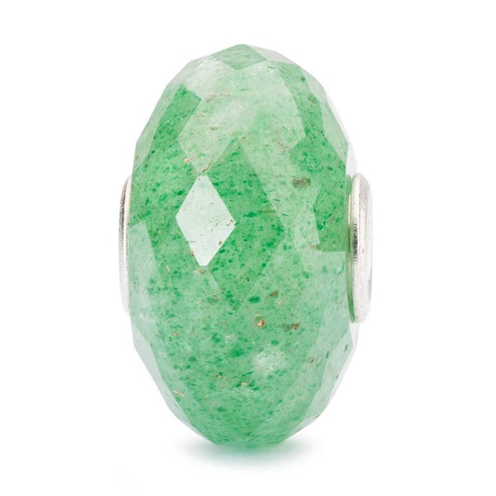 Perle d'aventurine verte pour la vente par Trollbeads