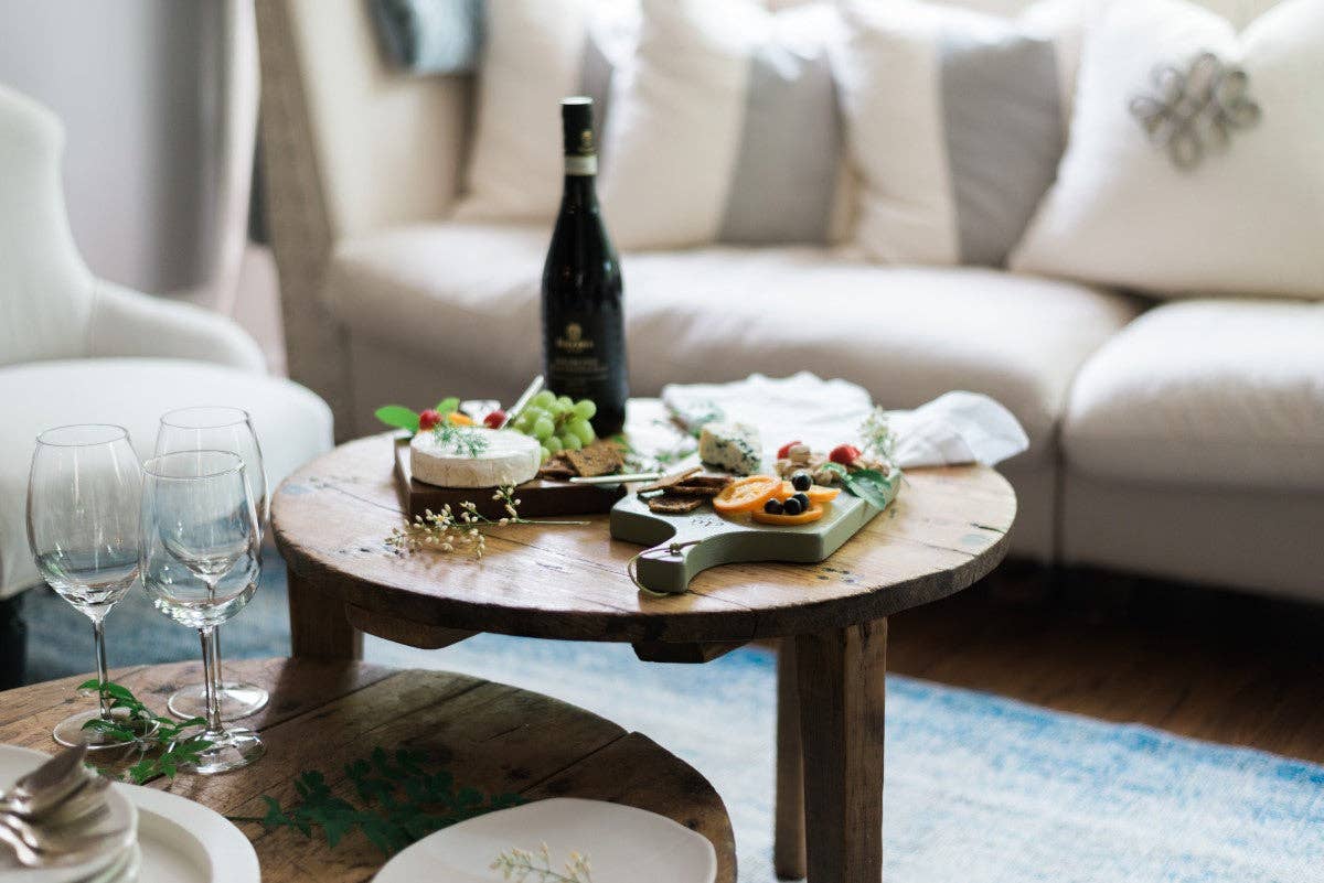 etúHOME - Vendita all'ingrosso Tavolini - Tavolino in legno trovato, rotondo4