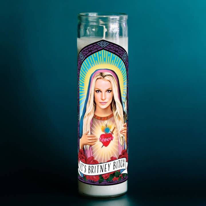 The Eternal Flame - Wholesale Votive Candle - Saint Britney Spears