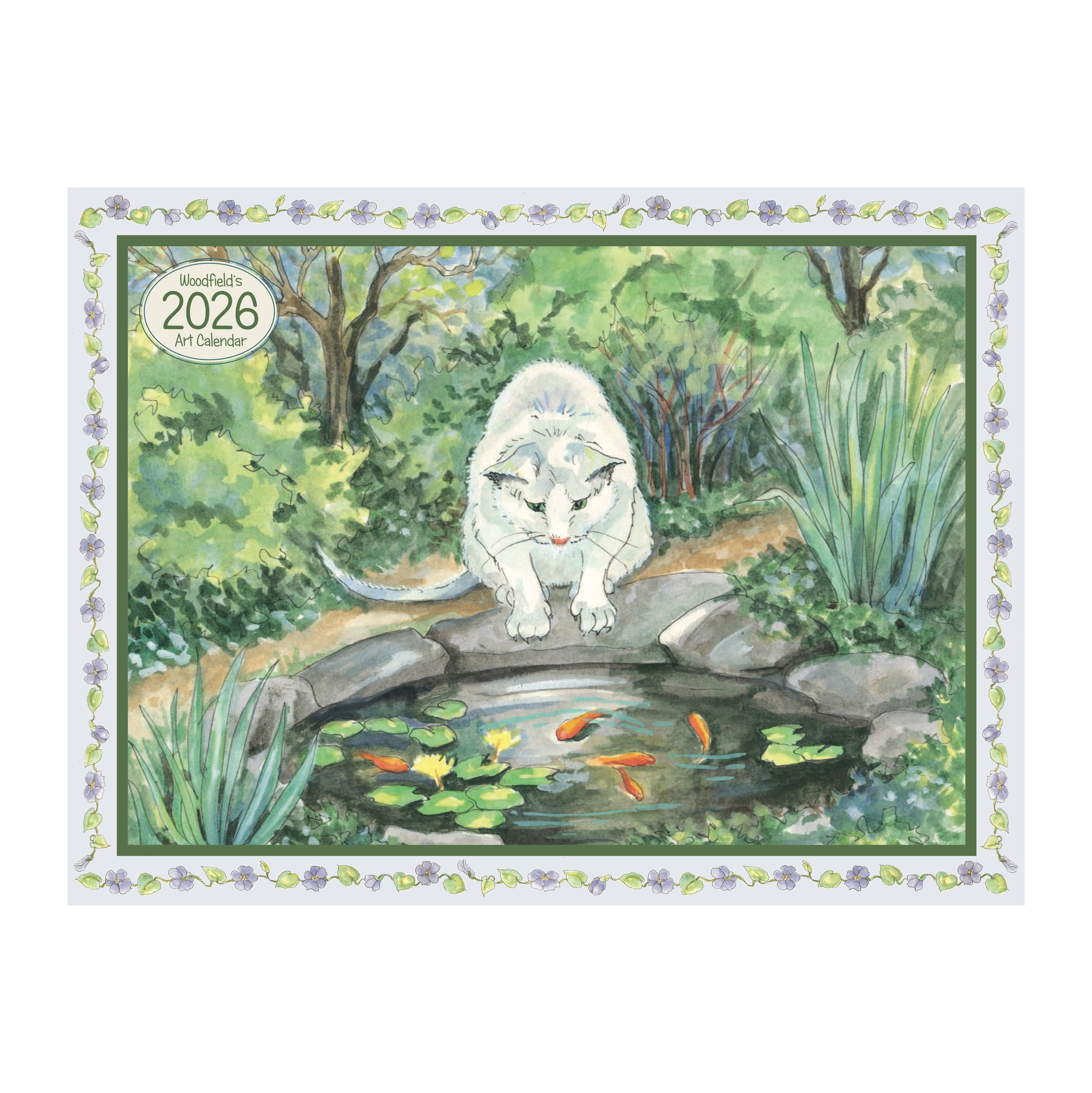 Woodfield Press – Großhandel Kalender – #3050 - 12-Monats-Wandkalender 20260