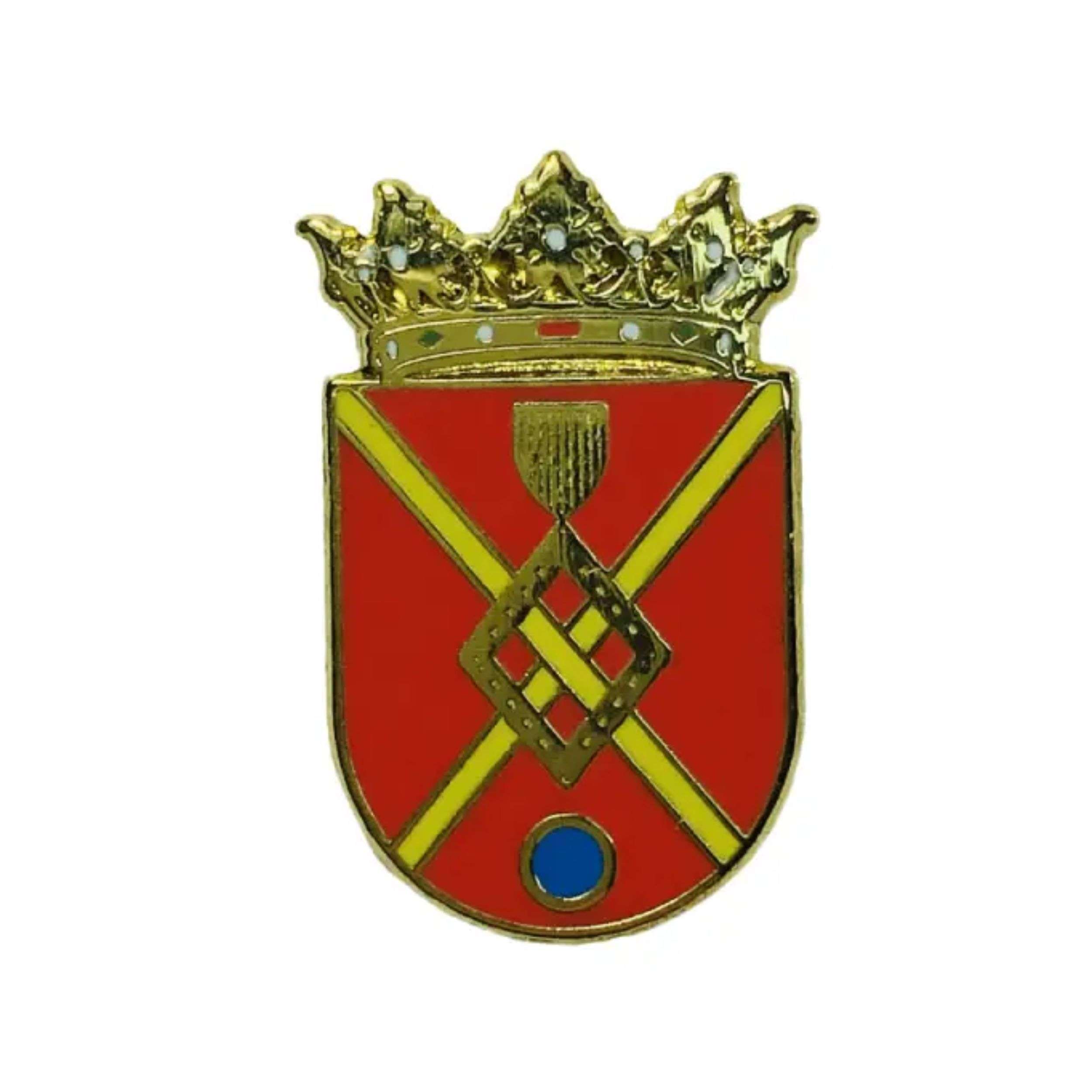 Astur Pins – wholesale Nål och knapp för kavajslag – Pin - Sköld Villar de Los Navarros - Zaragoza - Spanien0