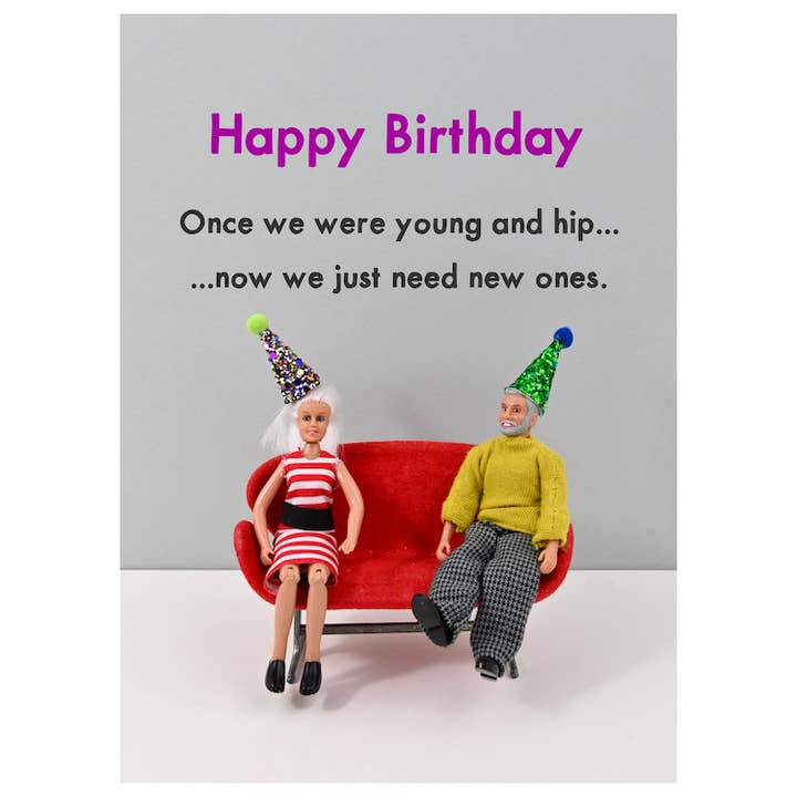 Young And Hip | Happy Birthday | Cards for him and her for wholesale by Bold & Bright