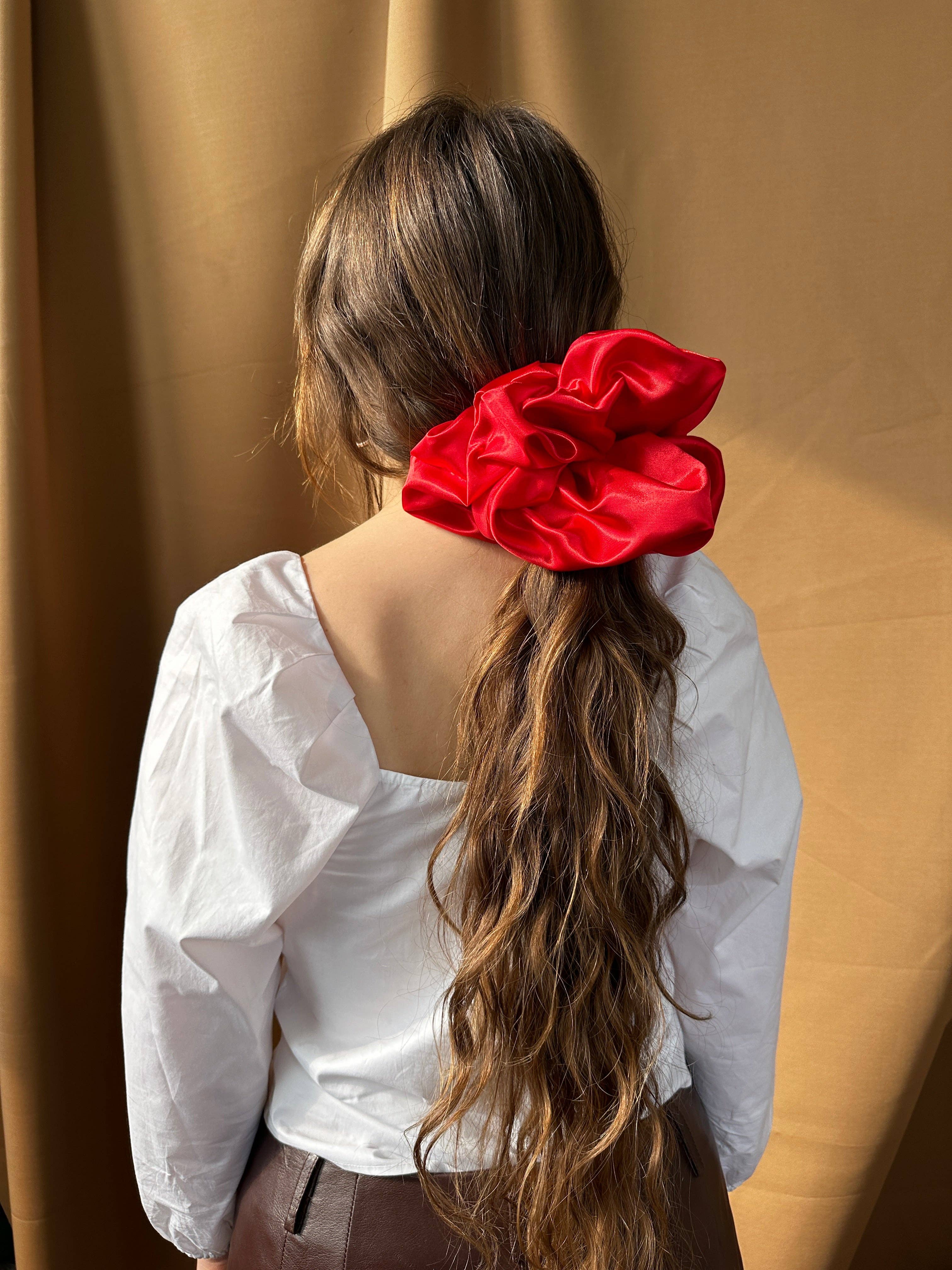 Room Shop - Vendita all'ingrosso Scrunchie - Donna - Maxi elastico per capelli in raso12