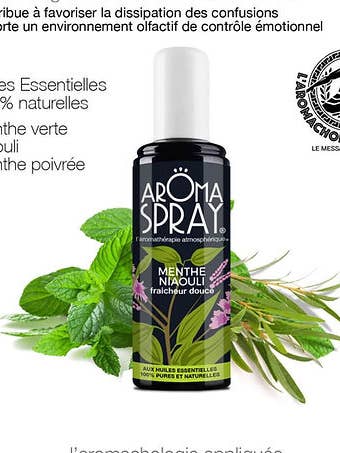 Aromaspray Niaouli Mint - Névoa Essencial de Frescor Suave por atacado de Saint Côme