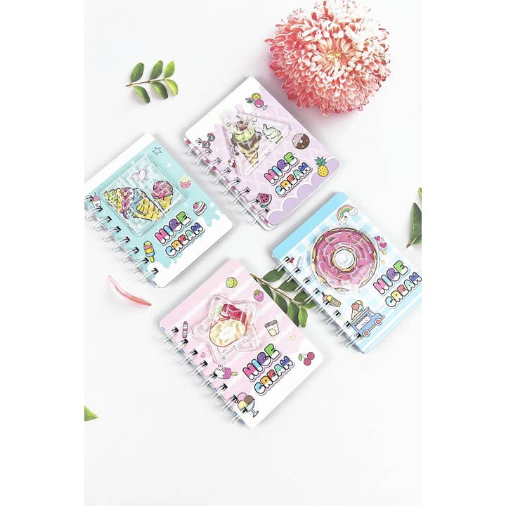 ASSORTED MINI NOTE BOOK OF DONUT ICE CREAM FRUIT PRINT WITH GAME
for wholesale on Faire2