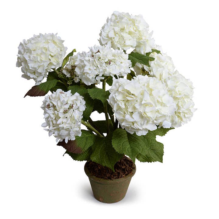 Hydrangea Bush Medium 25"H for wholesale by New Growth Designs
