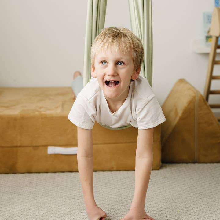 Marlowe & Co - Wholesale Hammock - Kids - Desert Sage Cotton Sensory Swing8