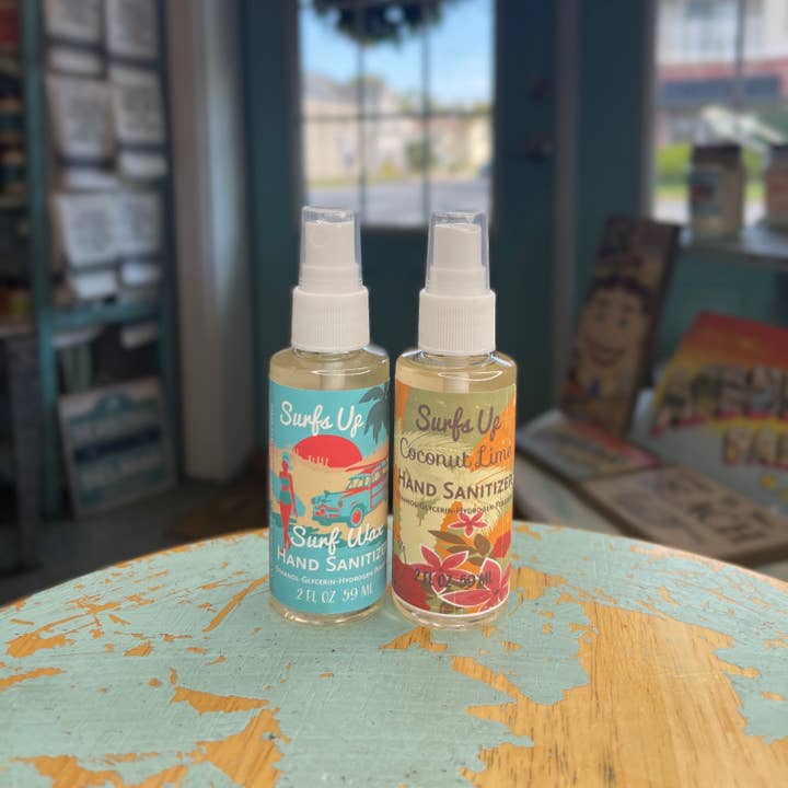 Surfs Up Candle - Wholesale Hand Sanitizer - 2oz Hand Sanitizer Spray Pack of 20