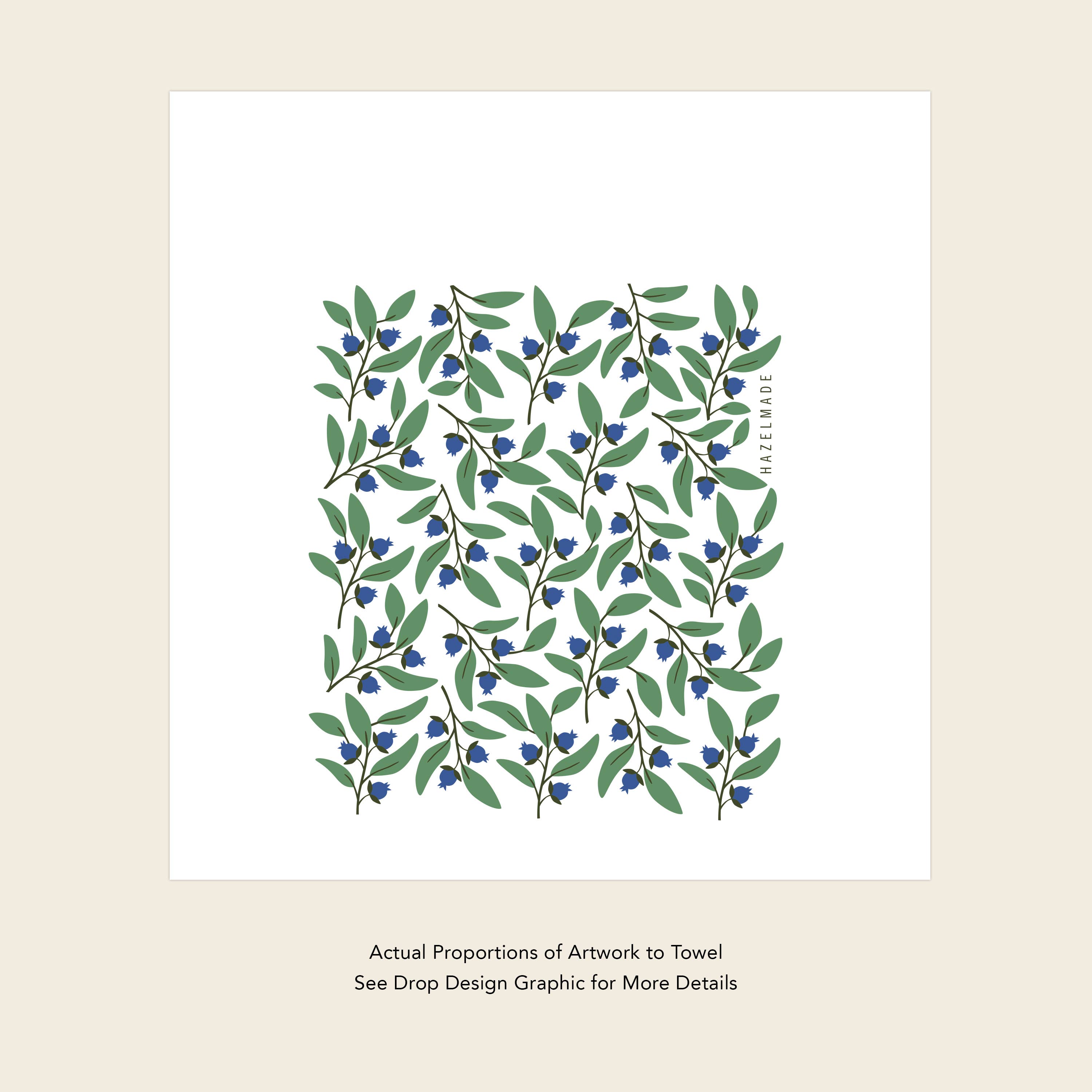 HAZELMADE® Tea Towels + Gifts - Wholesale Tea Towel - Blueberry Tea Towel | Kitchen Decor7