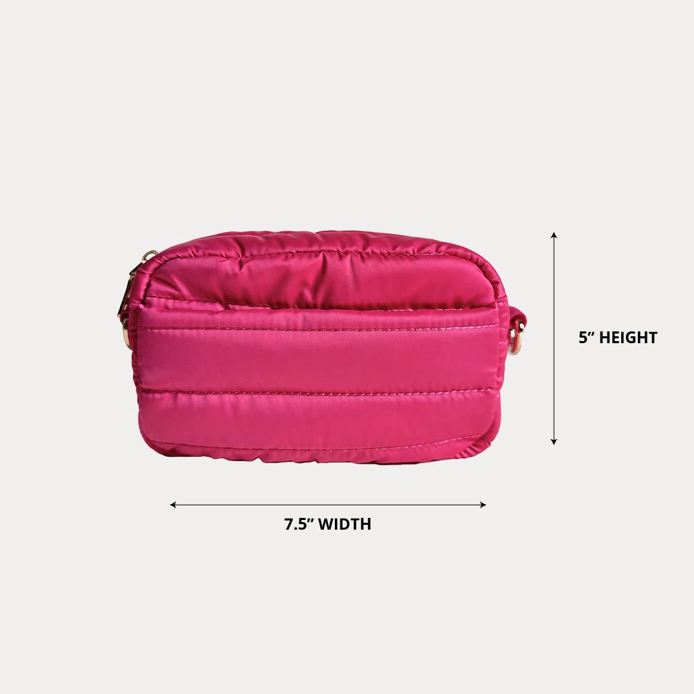 AHDORNED - Wholesale Messenger Bag - Women's - Ella Quilted Puffy Messenger1