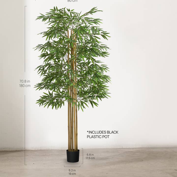 Maia Shop: No Duties for the US - Wholesale Artificial Plant - 6' Artificial Bamboo Tree 3