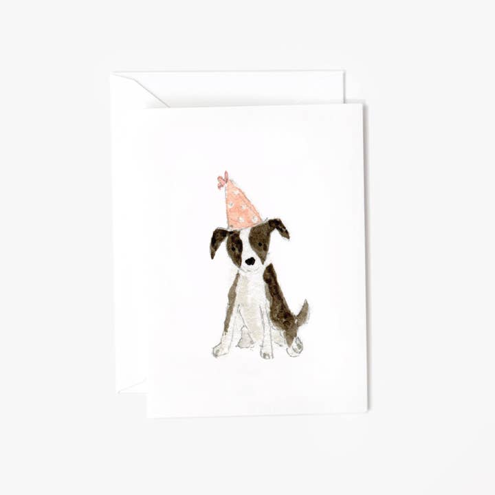 party pup mini notecard for wholesale by emily lex studio