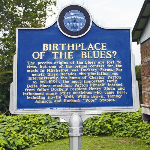 Mississippi Blues Trail Birthplace of the Coaster for wholesale by South Austin Gallery