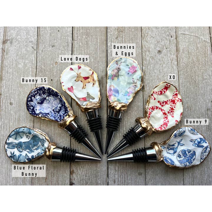 Ten Twenty Six Designs - Wholesale Wine Stopper - Spring Wine Stoppers- Easter & Valentine's Day