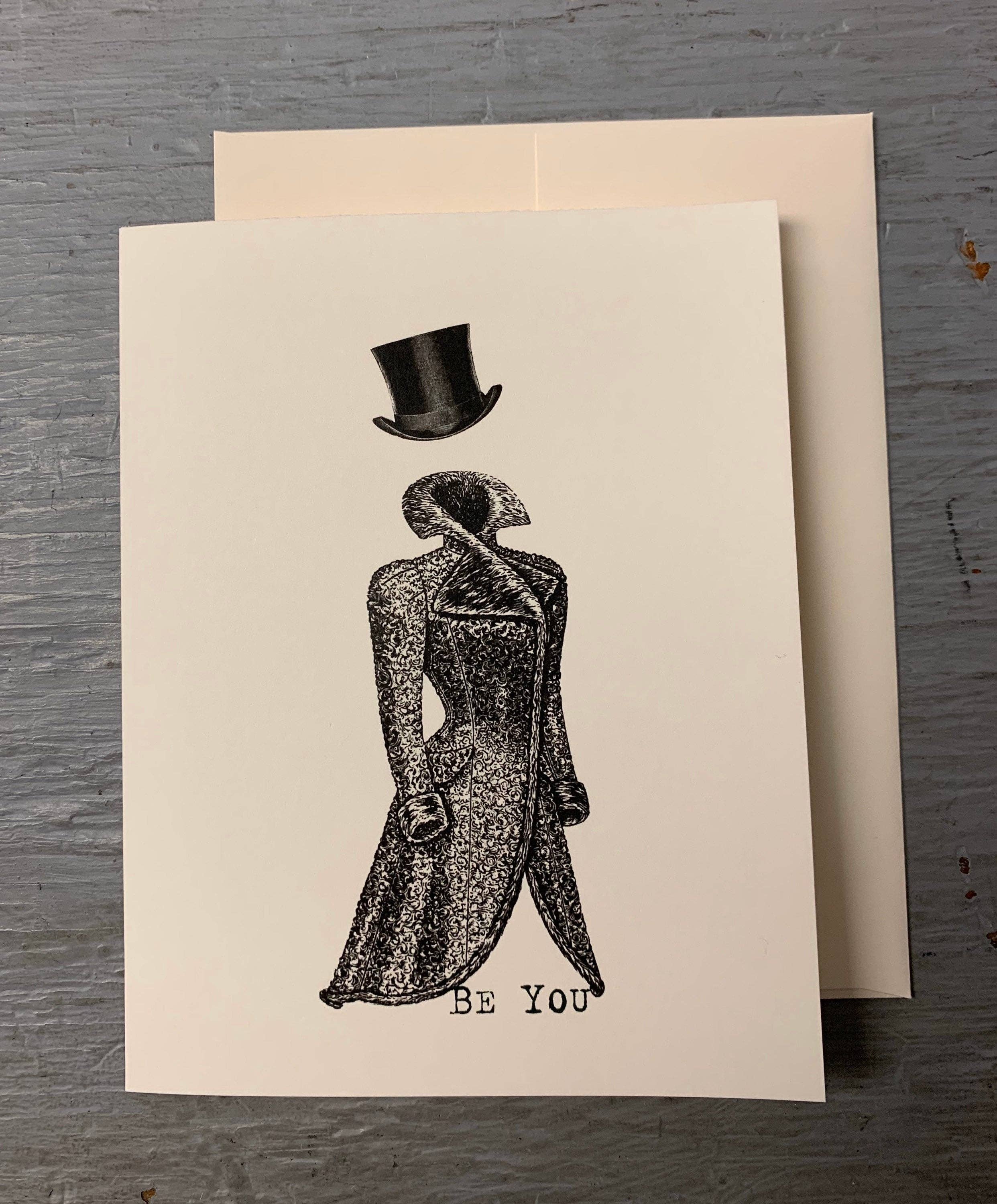 Chosen Creative - Wholesale Encouragement Card - Be You0