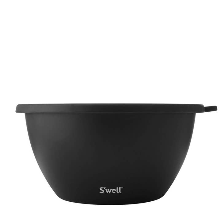 S'well - Wholesale Serve Bowl - Onyx Salad Bowl Kit XL