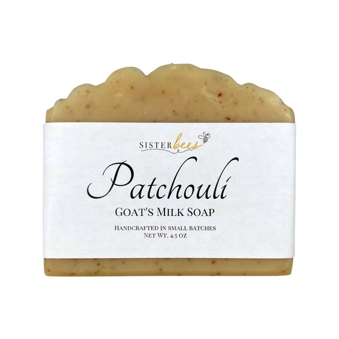 Sister Bees LLC - Wholesale Bar Soap - Patchouli Goat's Milk Soap