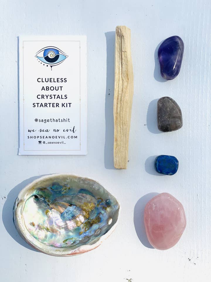 Kit Clueless About Crystals pour la vente par SEA NO EVIL