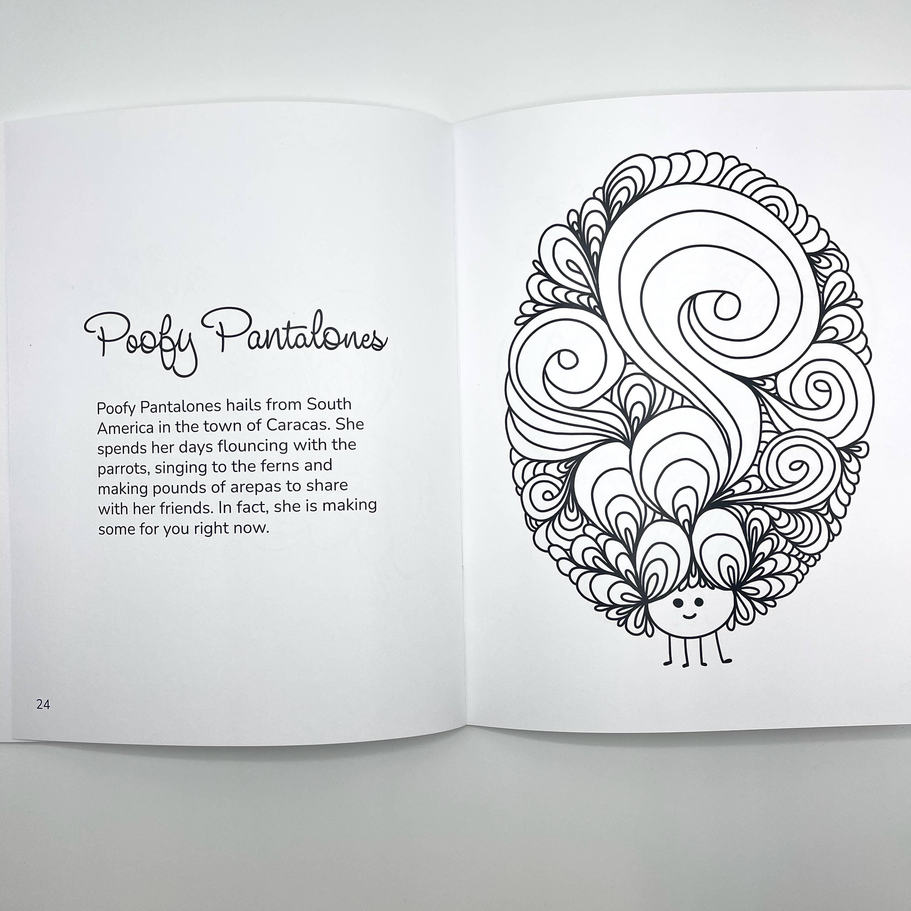 Poofy Emporium - Wholesale Coloring & Activity Book - Adult - Poofy Coloring Book3