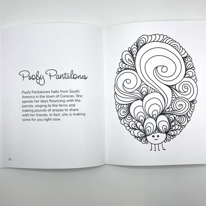 Poofy Emporium - Wholesale Coloring & Activity Book - Adult - Poofy Coloring Book3