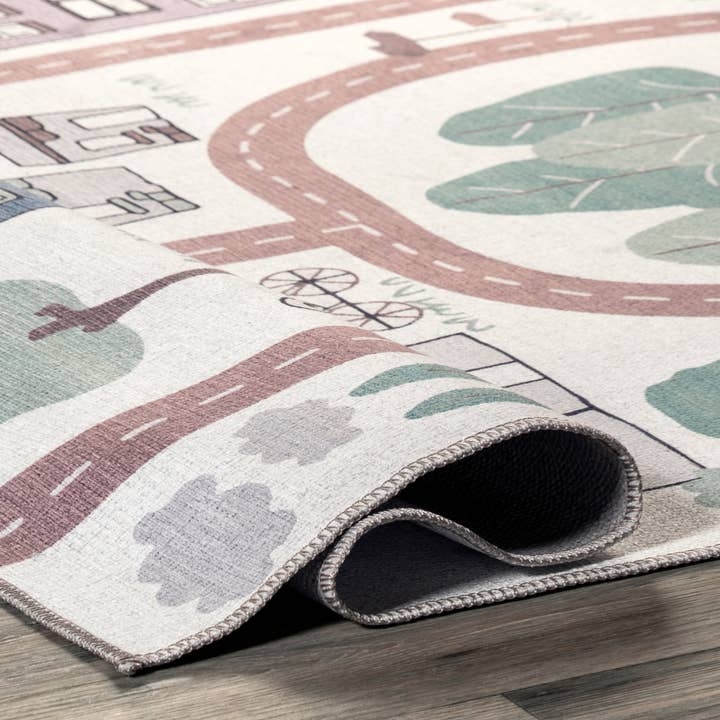 nuLOOM - Wholesale Area Rug - Kids & Baby - Chalea Kids Town Machine Washable Area Rug2