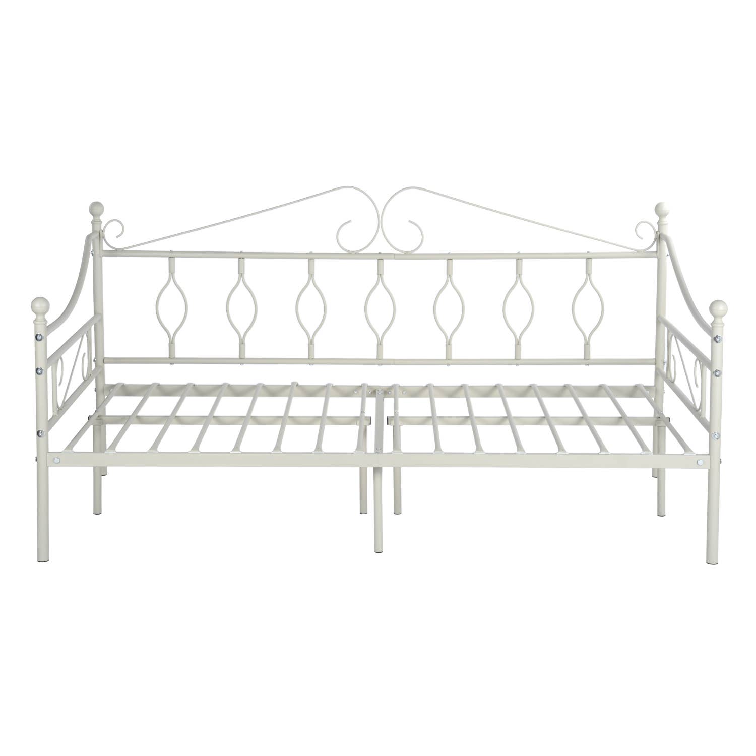 HOMYCASA DESIGN INC - Wholesale Bed - Twin Daybed Metal Platform Bed Frame SofaBed with Metal Slat20