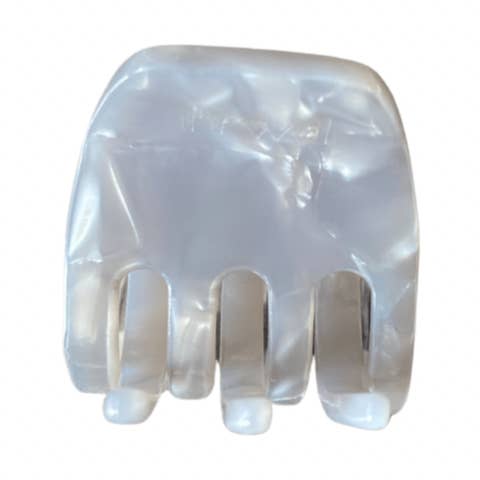 MINI CLAW CLIP-Pearl för wholesale av Stevie's