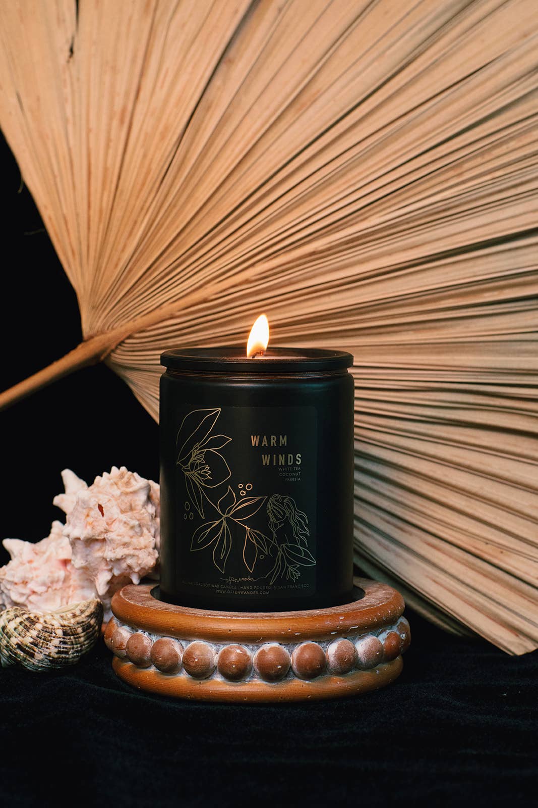 Often Wander - Wholesale Jar/Filled Candle - Warm Winds – Mood Candle6