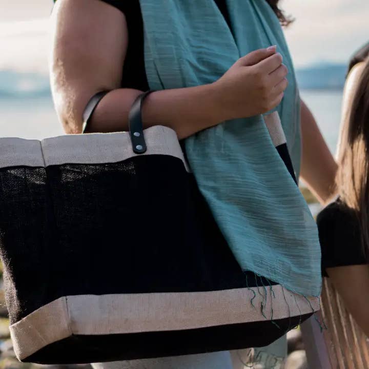 Jute Totes (Short) for wholesale by Marigold Collective