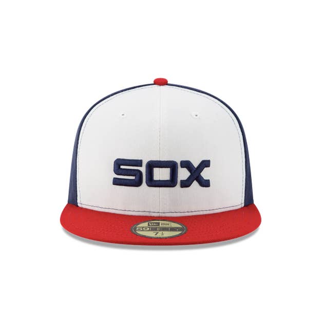 Rat City Sk8 Shop - Wholesale Flat Brim Cap - Unisex - CHICAGO WHITE SOX NEW ERA 59FIFTY FITTED HAT1