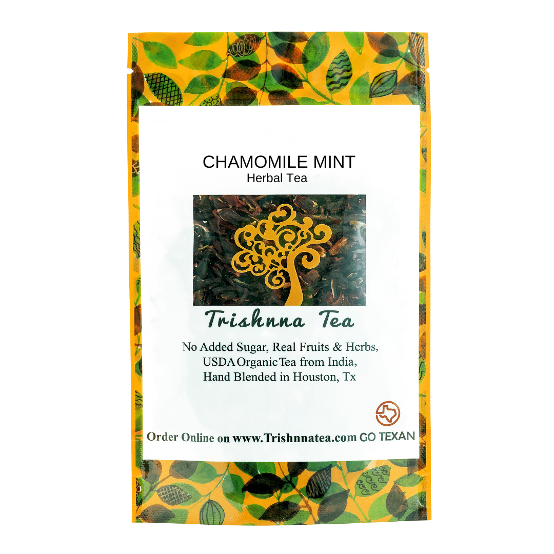 Trishnna Tea - Vendita all'ingrosso Tè sfusi - Tè Erboristico alla Camomilla e Menta - 2 OZ1
