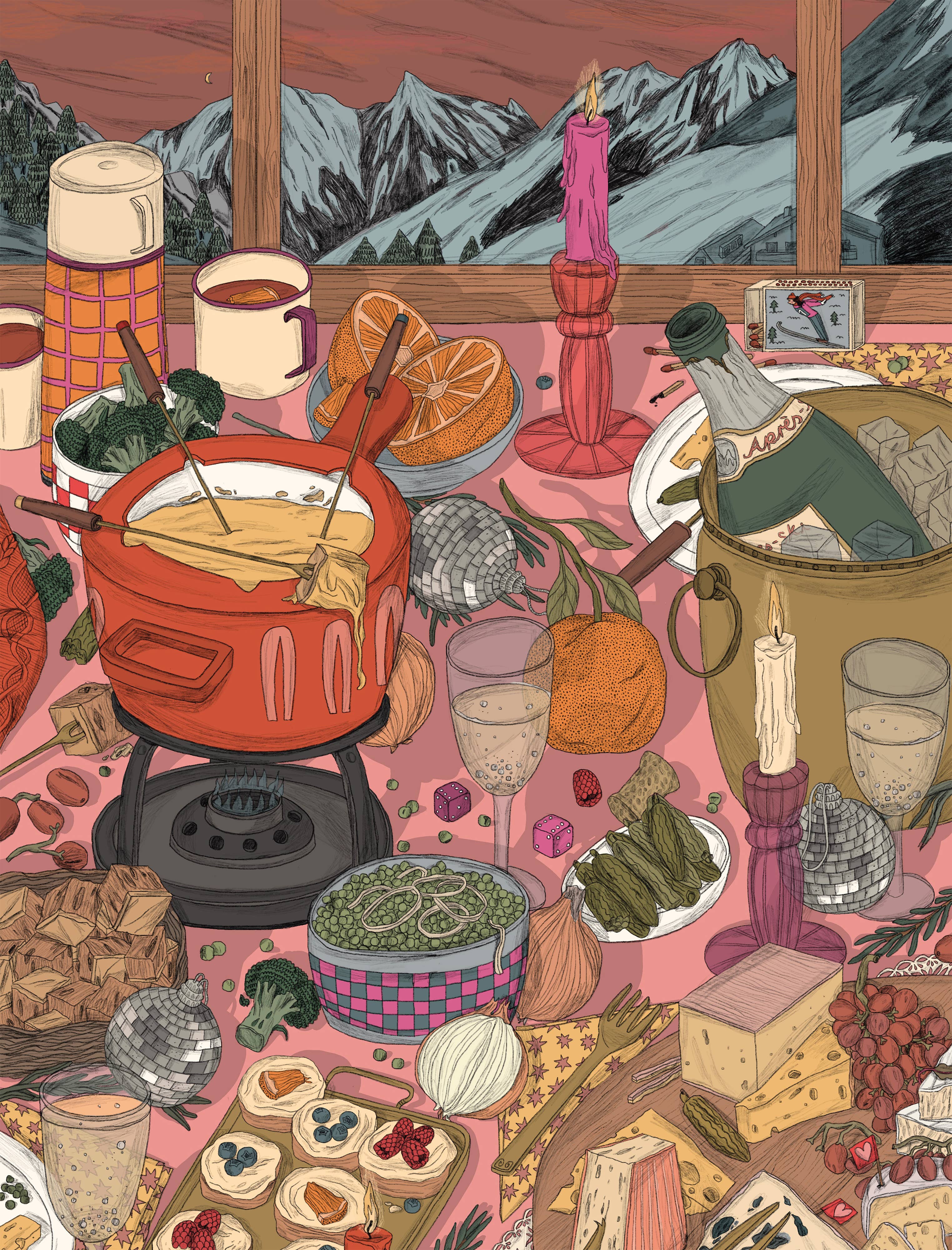 Wonderpieces - Wholesale Puzzle - Adult - "Cheesy Love" Puzzle | Jolanda Olivia Zürcher2