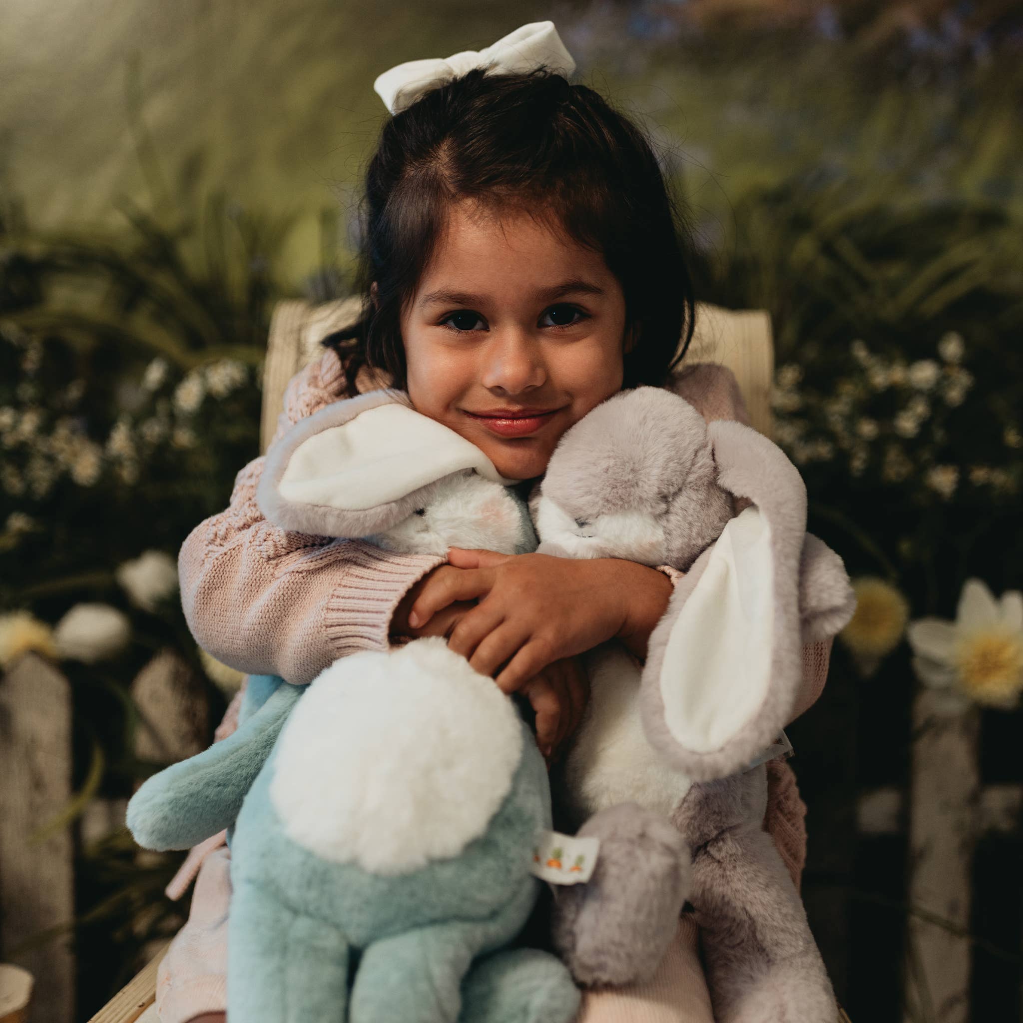 Bunnies By the Bay - Wholesale Stuffed/Plush Toy - Kids & Baby - Little Nibble 12" Bunny - Lilac Marble5