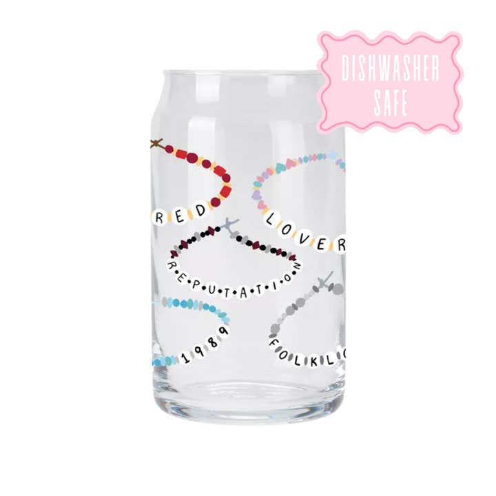 Oak Shore Collective LLC - Wholesale Drinking Glass/Cup - Eras Bracelets | Libbey Glass Beer Can Iced Coffee Glass1