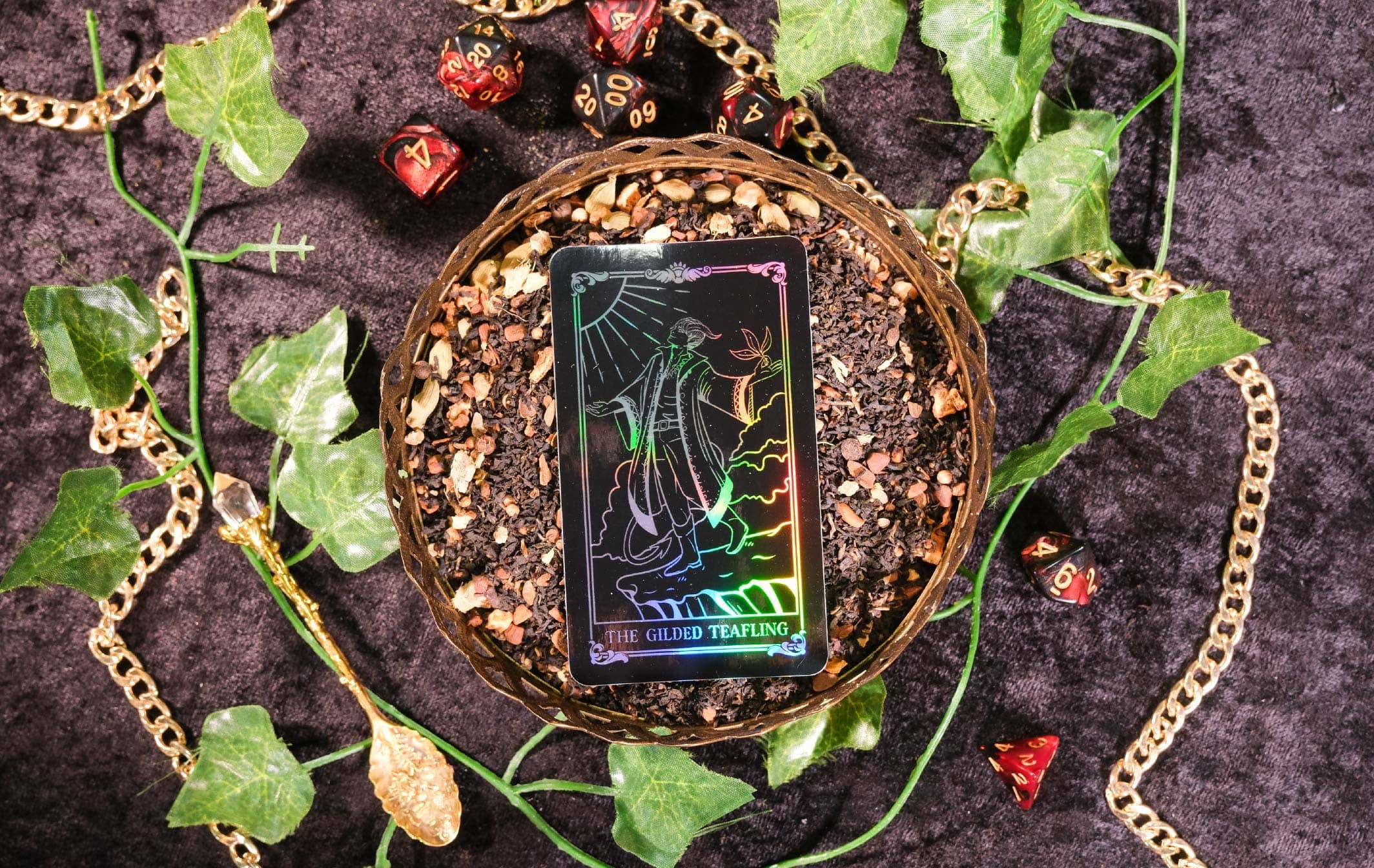 The Gilded Teafling - Wholesale Sticker - Teafling Pride Sticker