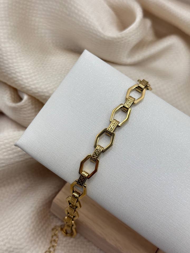 Kettenglied-Edelstahlarmband für den Großhandel von YOLA