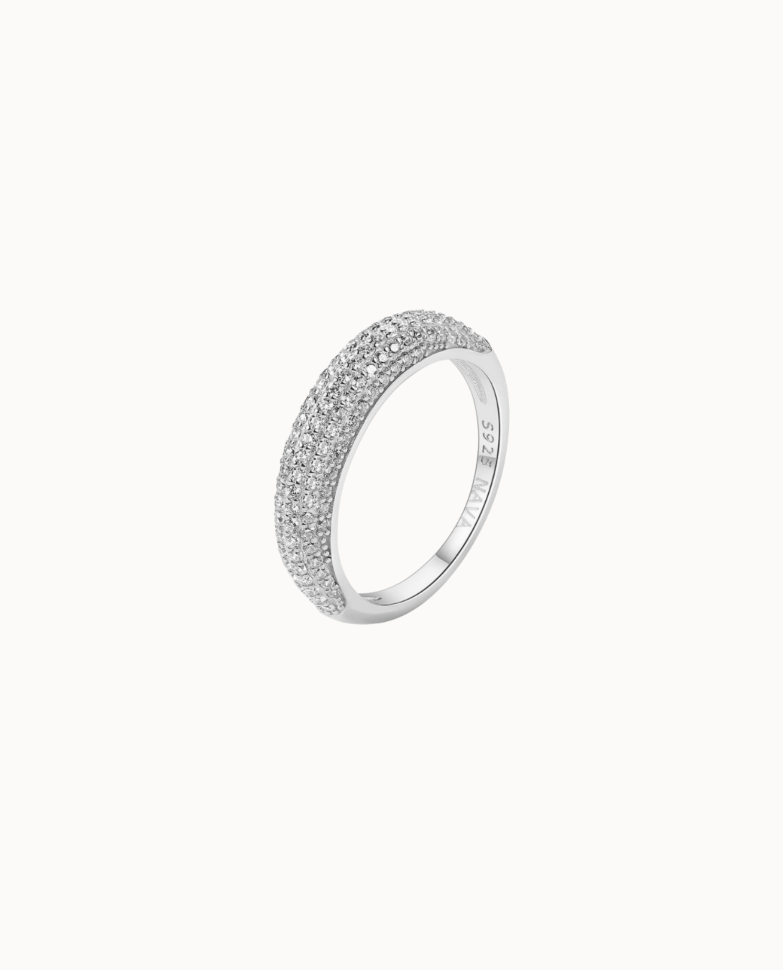 Nava Copenhagen - Wholesale Multi-Stone Ring - Poise Ring - Silver0