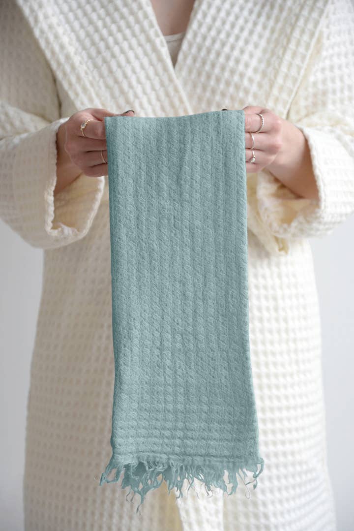 Linen Way Inc. - Vente Essuie-mains - Serviettes de toilette en lin Hampton - Disponibles en 10 couleurs8