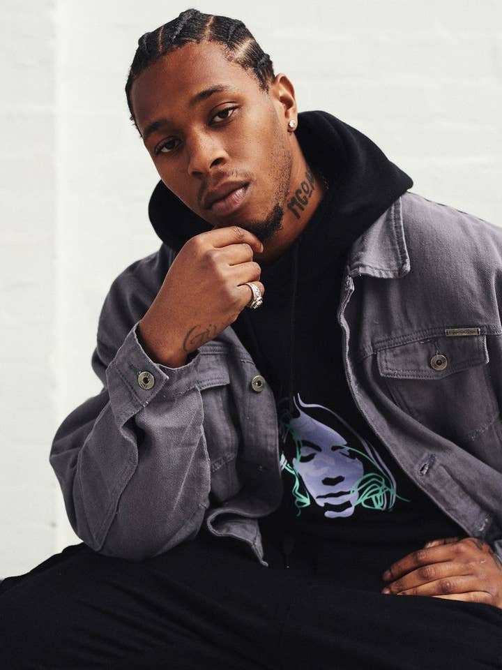 Dusty Grey Utility Oversized Denim Jacket for wholesale by LIQUOR N POKER