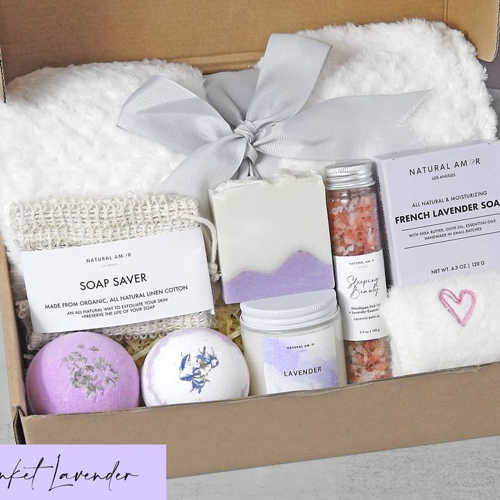 Natural Amor LLC - Wholesale Bath & Body Set - Spa Bath Gift Set| Corporate Gift for Employees or Clients13