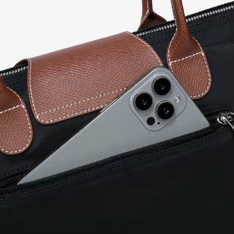 Hatzzi - Wholesale Tote Bag - Women's - Premium Waterproof Nylon Top Zip Tote4