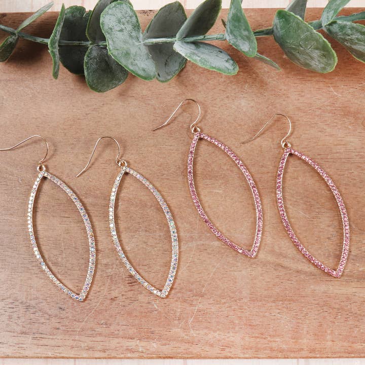 MYS Wholesale Inc - Wholesale Dangle Earrings - Open Marquise Rhinestone Earrings4