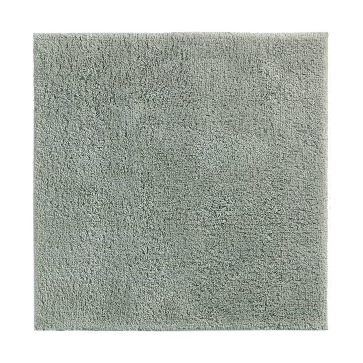 Tapis de bain Havana en coton antidérapant - vert mer pour la vente par Casilin